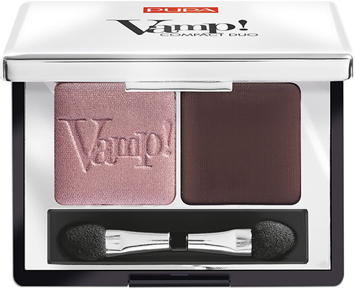 Компактные двойные тени PUPA Vamp! Compact Duo, тон №002 Pink Earth (40087002) лэтуаль щётка для волос эргономичной формы pink glitter sophisticated