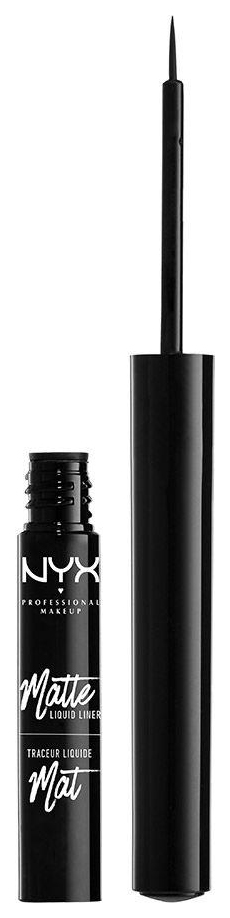 

Подоводка для глаз NYX Professional Makeup Matte Liquid Liner 01 Black 2 мл, matte Liquid Liner 01 Black
