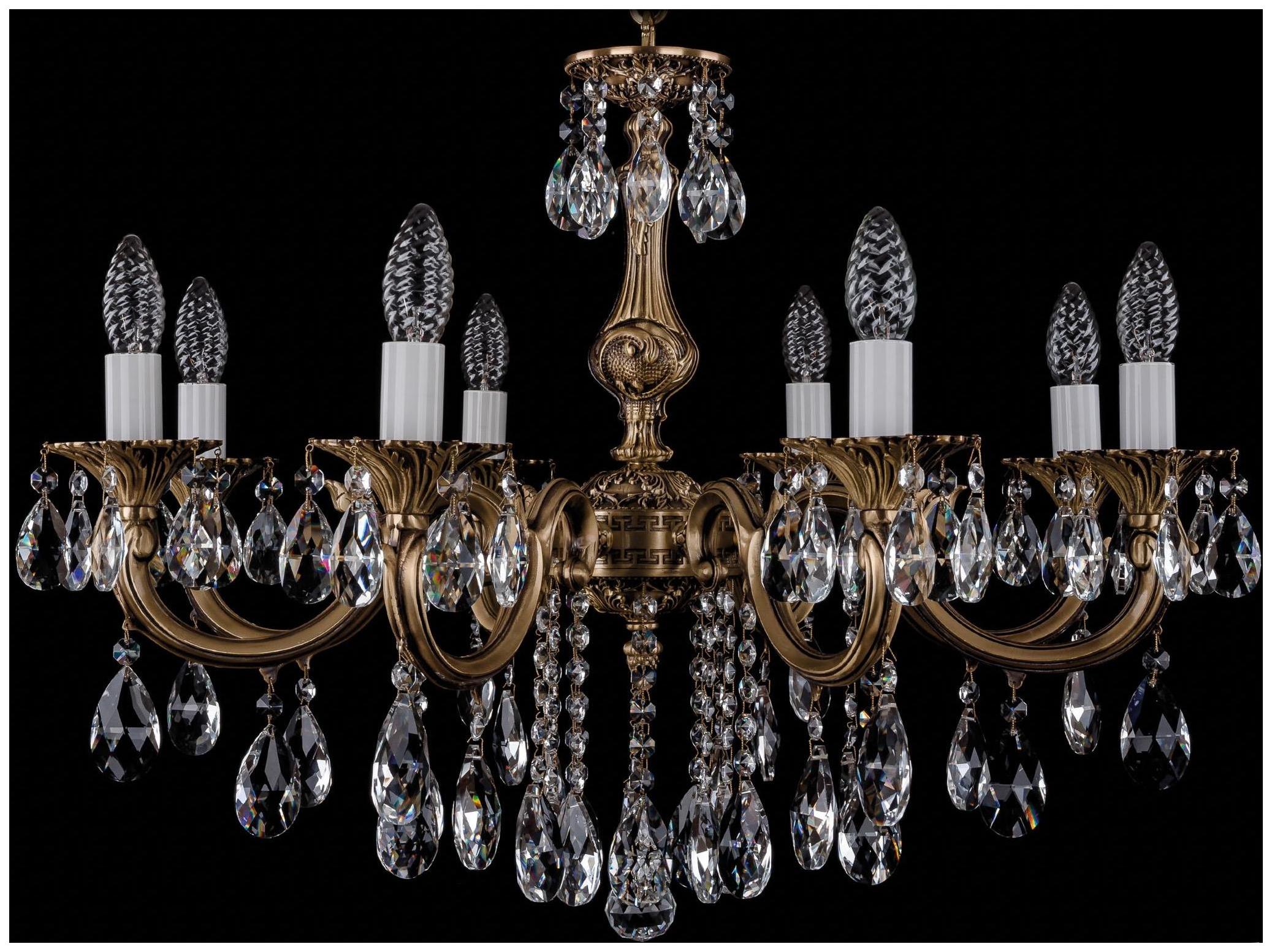 

Люстра подвесная Bohemia Ivele Crystal 1702/8/265/A/FP