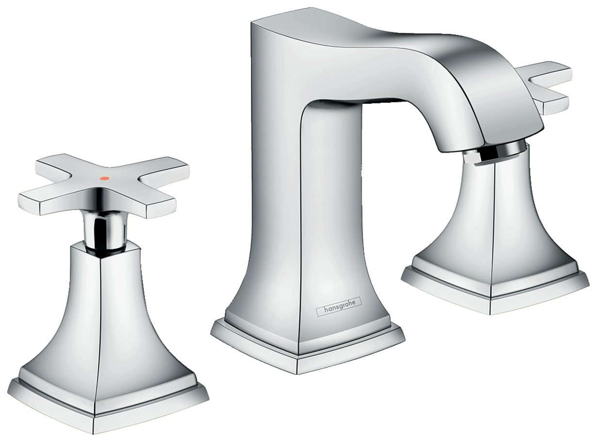 фото Смеситель для раковины hansgrohe metropol 31306000 хром