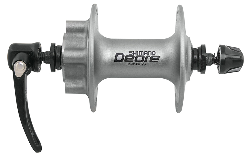 

Втулка передняя Shimano M525A, 36 отв, QR, 6-болт, M525A, 36 отв, QR, 6-болт