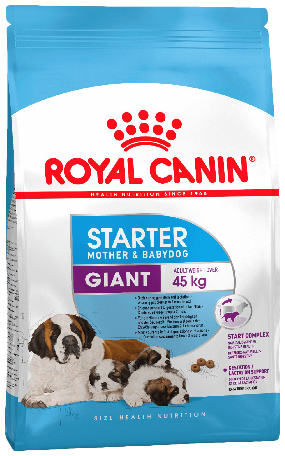 фото Сухой корм для щенков royal canin giant starter mother & babydog, птица, 15кг