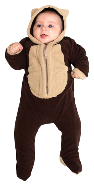 фото Карнавальный костюм бока медведь, цв. коричневый р.74