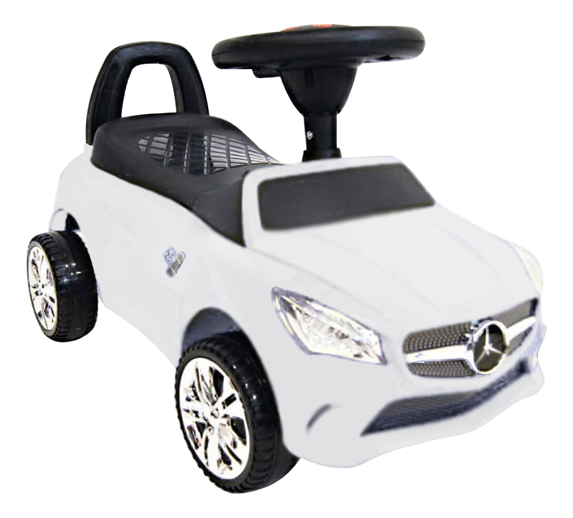 Толокар Mercedes белый RIVERTOYS квадроцикл rivertoys p333pp белый