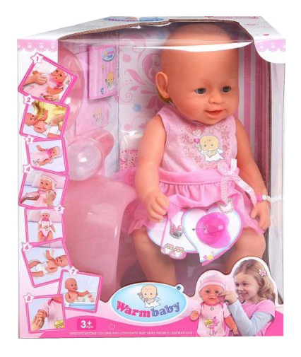 

Игровой набор warm baby Пупс с аксессуарами Gratwest Д62528