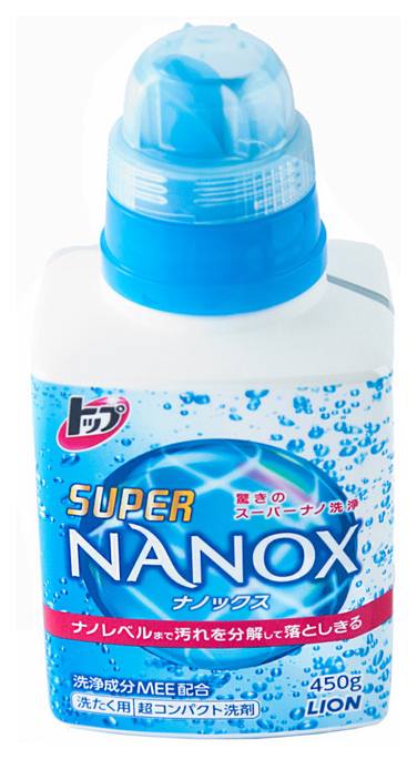 фото Средство для стирки lion top super nanox 450 мл