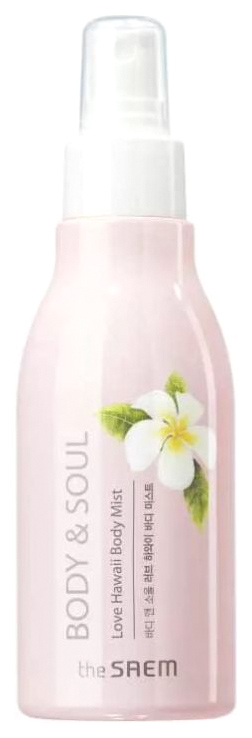 фото Мист для тела the saem body & soul love hawaii body mist 150мл