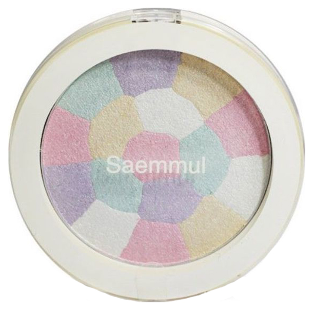 Хайлайтер минеральный The Saem Saemmul Luminous Multi Highlighter Тон 01 Pink White, 8 г хайлайтер purobio resplendent highlighter 02 pink 9 гр