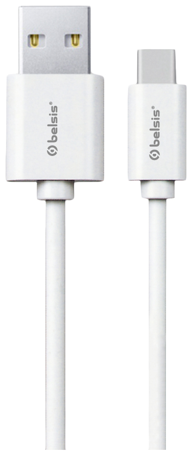 фото Кабель belsis lightning - usb а, белый, 0,95 м, bs3015