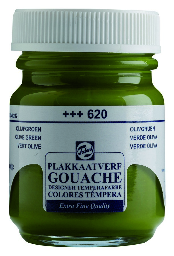 

Гуашь Royal Talens Extra Fine Quality №620 зеленый оливковый 50 мл