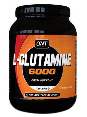 L-Glutamine 6000 QNT, 500 г, unflavoured