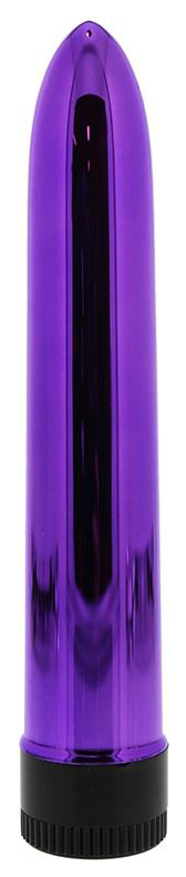 фото Фиолетовый классический вибратор krypton stix 7 massager 17,8 см nmc