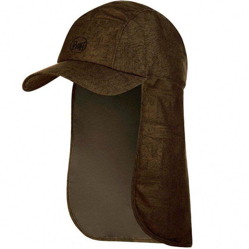 фото Бейсболка мужская buff bimini cap dark brown, one size