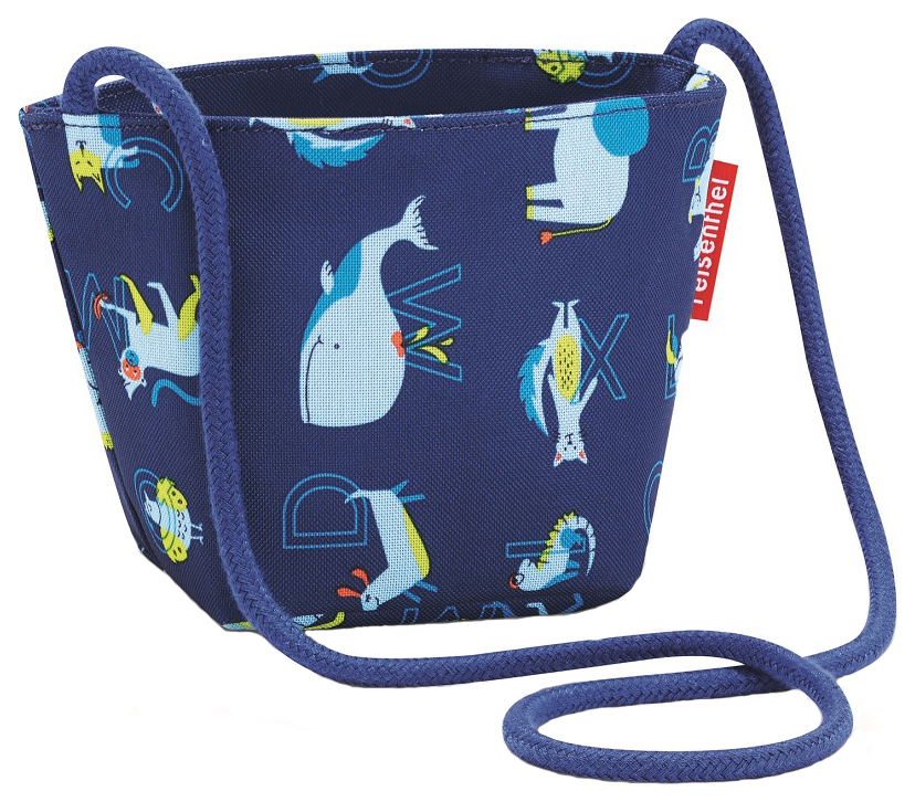 фото Сумка детская reisenthel minibag abc friends blue для девочек синий iv4066