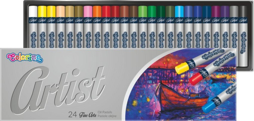 Пастель масляная Colorino Artist 24 цвета