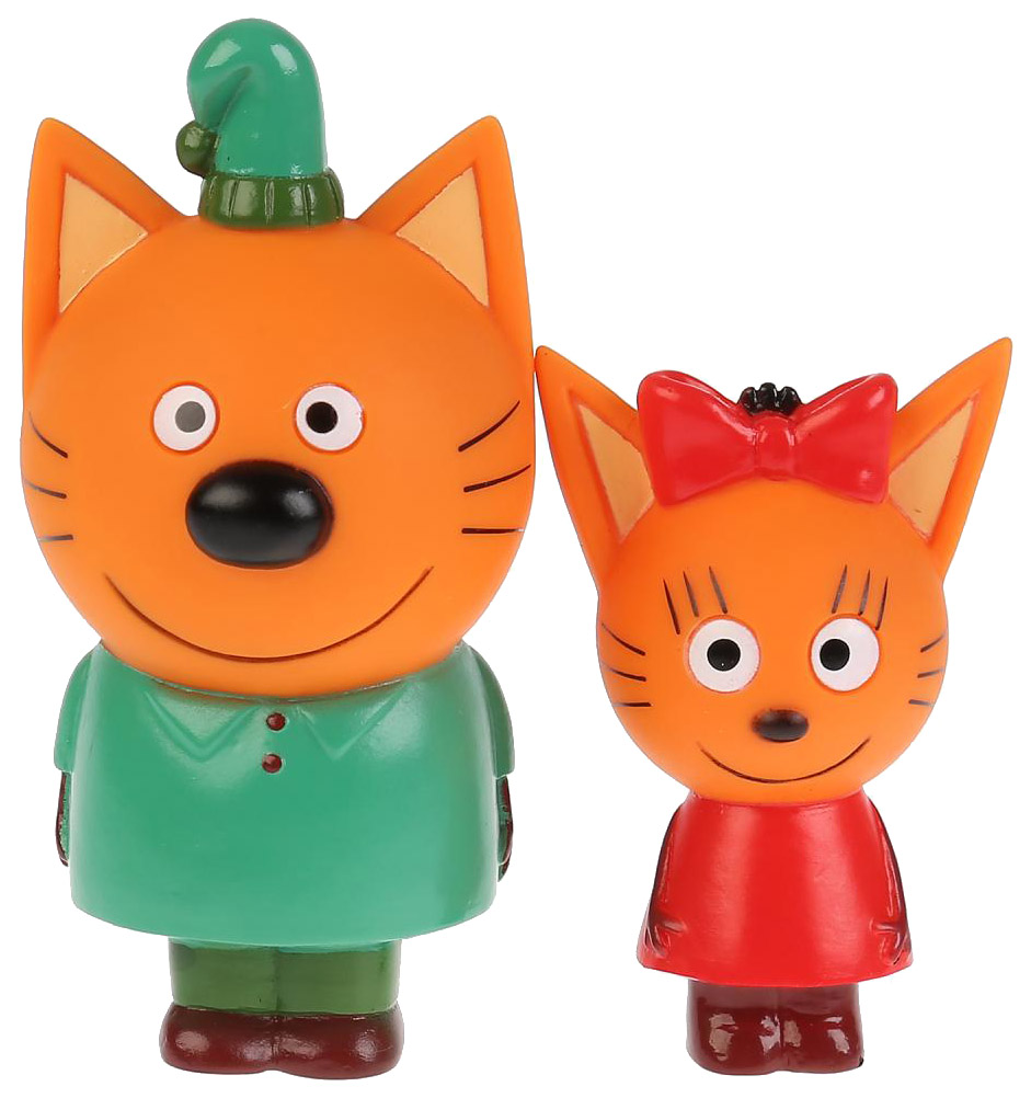 Набор из 2-х игрушек для ванны Три кота. Компот и Карамелька