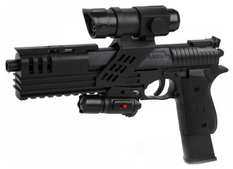 

Пневматический пистолет с оптическим прицелом air soft gun Shantou Gepai 1B00076