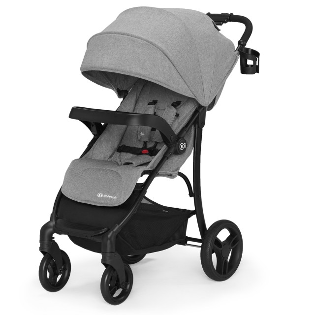 фото Прогулочная коляска kinderkraft cruiser grey