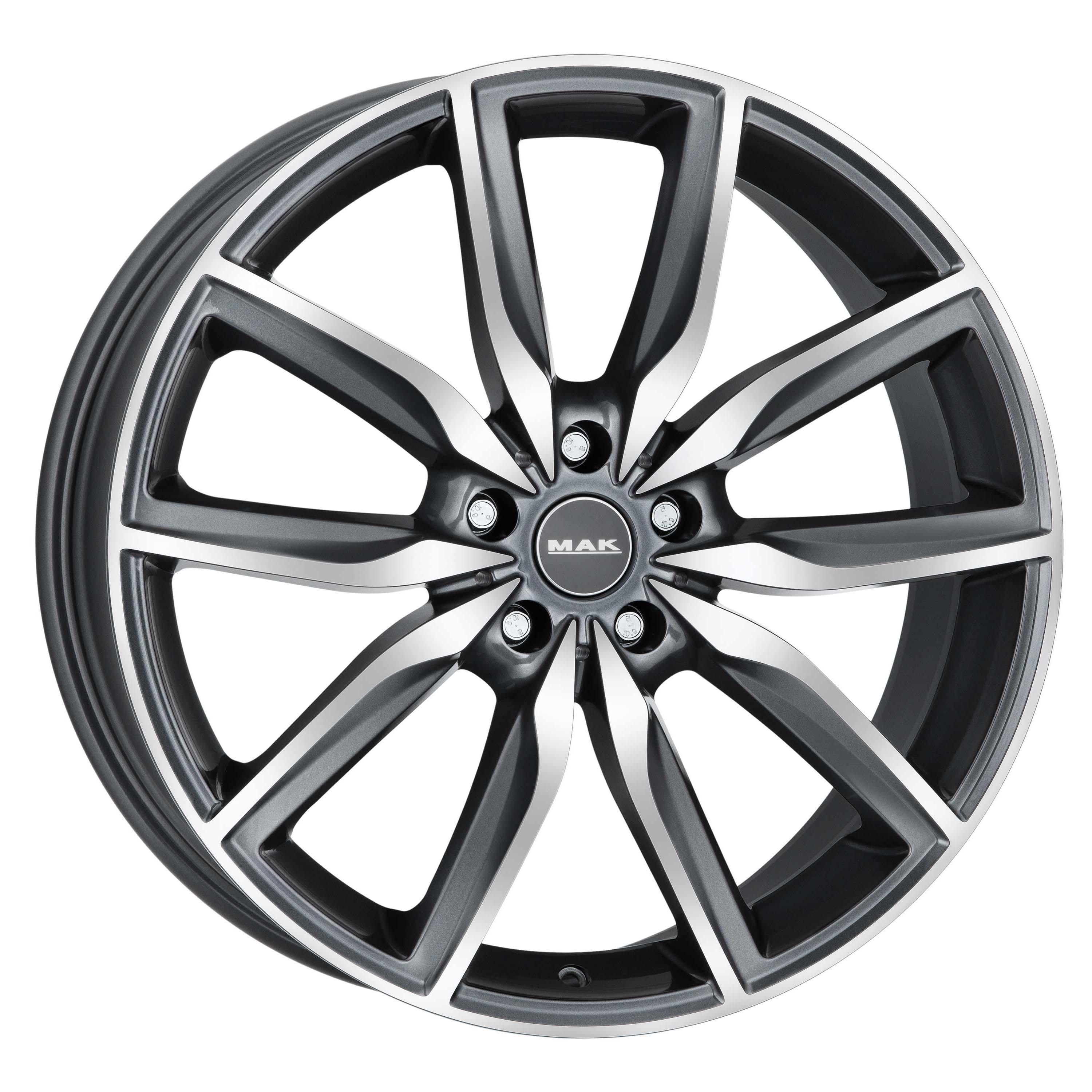 

Колесный диск MAK Allianz 9,5/R19 5*112 ET39 d66,6 Gunmetal Mirror Face F9590AZQM39WS2X, Allianz