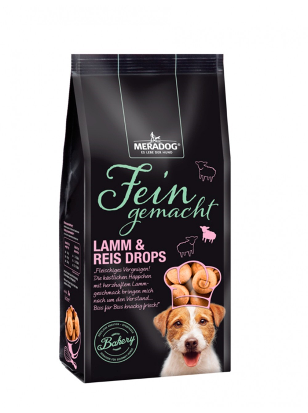

Лакомство для собак MERA, Lamm & reis drops, Хрустящие капельки, мясо, 2500г, Lamm & reis drops шарики, мясо, 2 500г