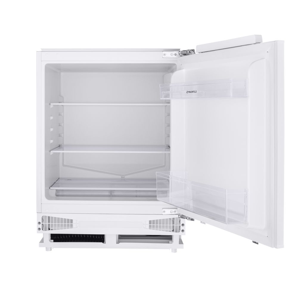 Встраиваемый холодильник MAUNFELD MBL 88SW белый холодильник maunfeld mff177nfbe
