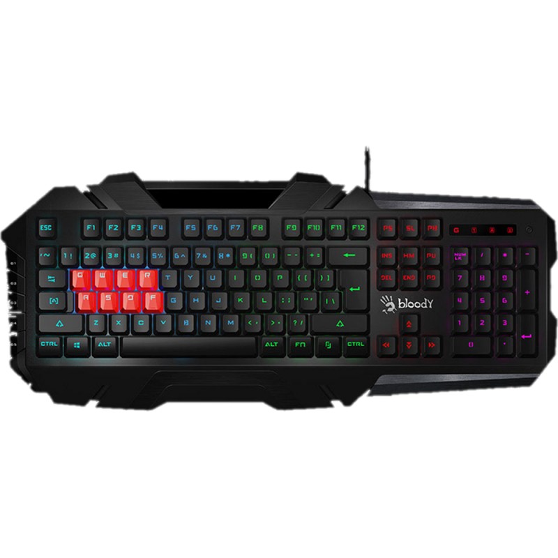 фото Игровая клавиатура a4tech bloody b3590r black/grey