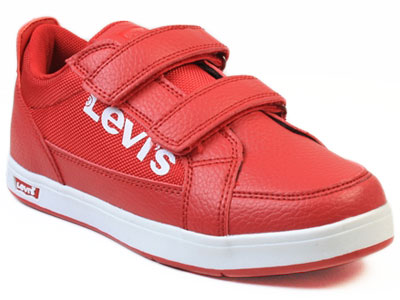 фото Кеды детские levi's kids, цв. красный р.36