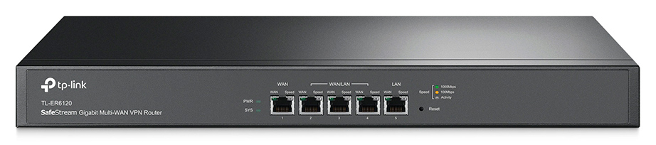 

Wi-Fi роутер TP-Link TL-ER6120 Black, TL-ER6120