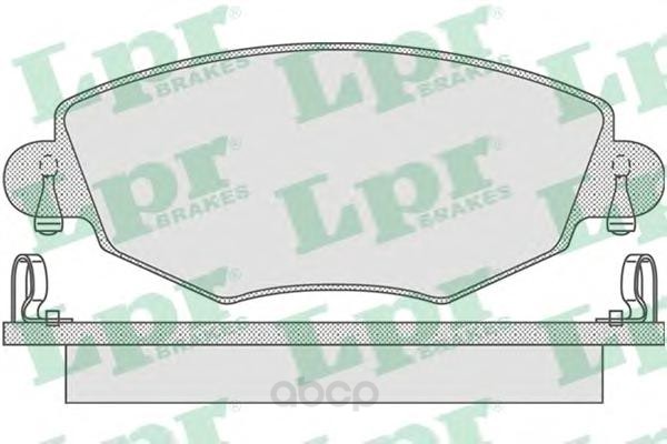 

Колодки тормозные Lpr 05P865