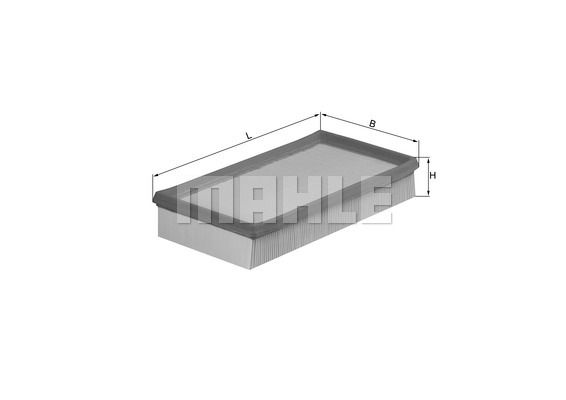 фото Фильтр воздушный knecht lx 993 mahle/knecht