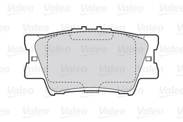 

Комплект тормозных колодок Valeo 301819