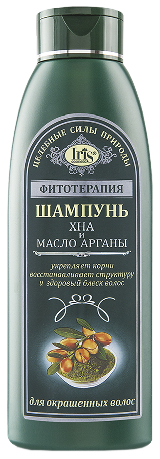 Шампунь IRIS Хна и масло арганы 500 мл