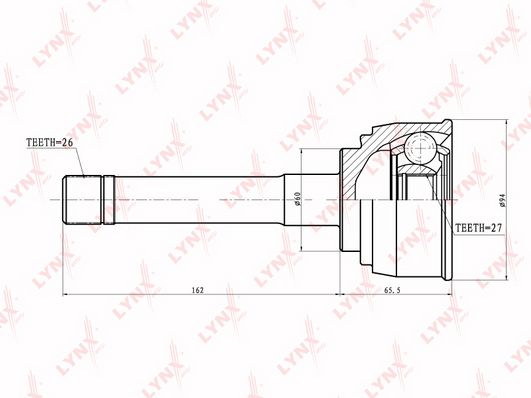 

Шрус LYNXauto CO-7526