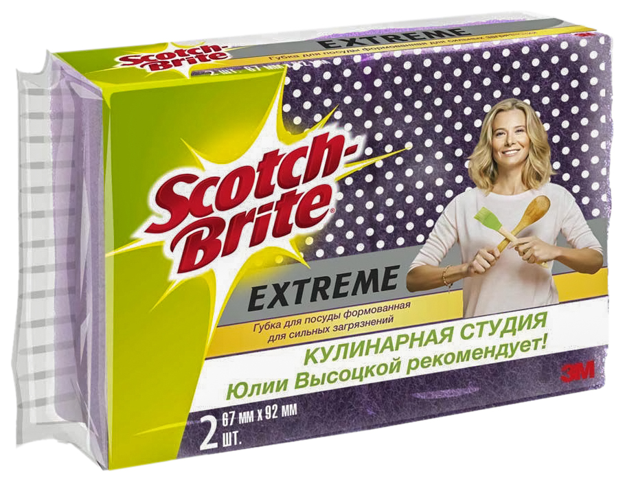 фото Губка scotch-brite для посуды ns-e-2