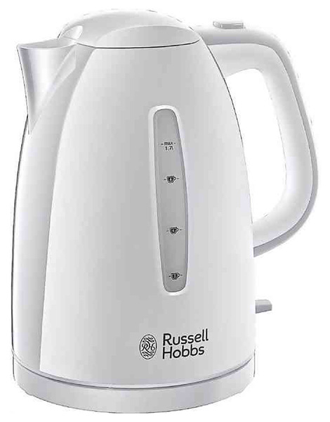 фото Чайник электрический russell hobbs textures plus white