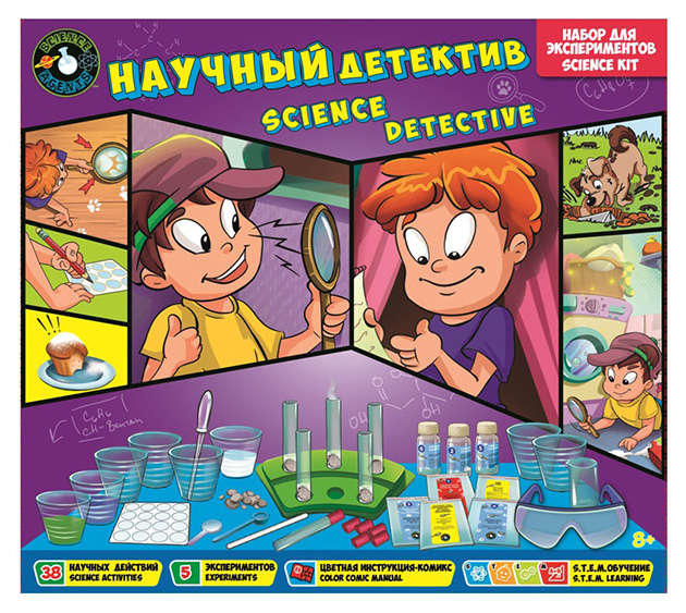 фото Набор для исследования toyslab научный детектив 45045 toys lab