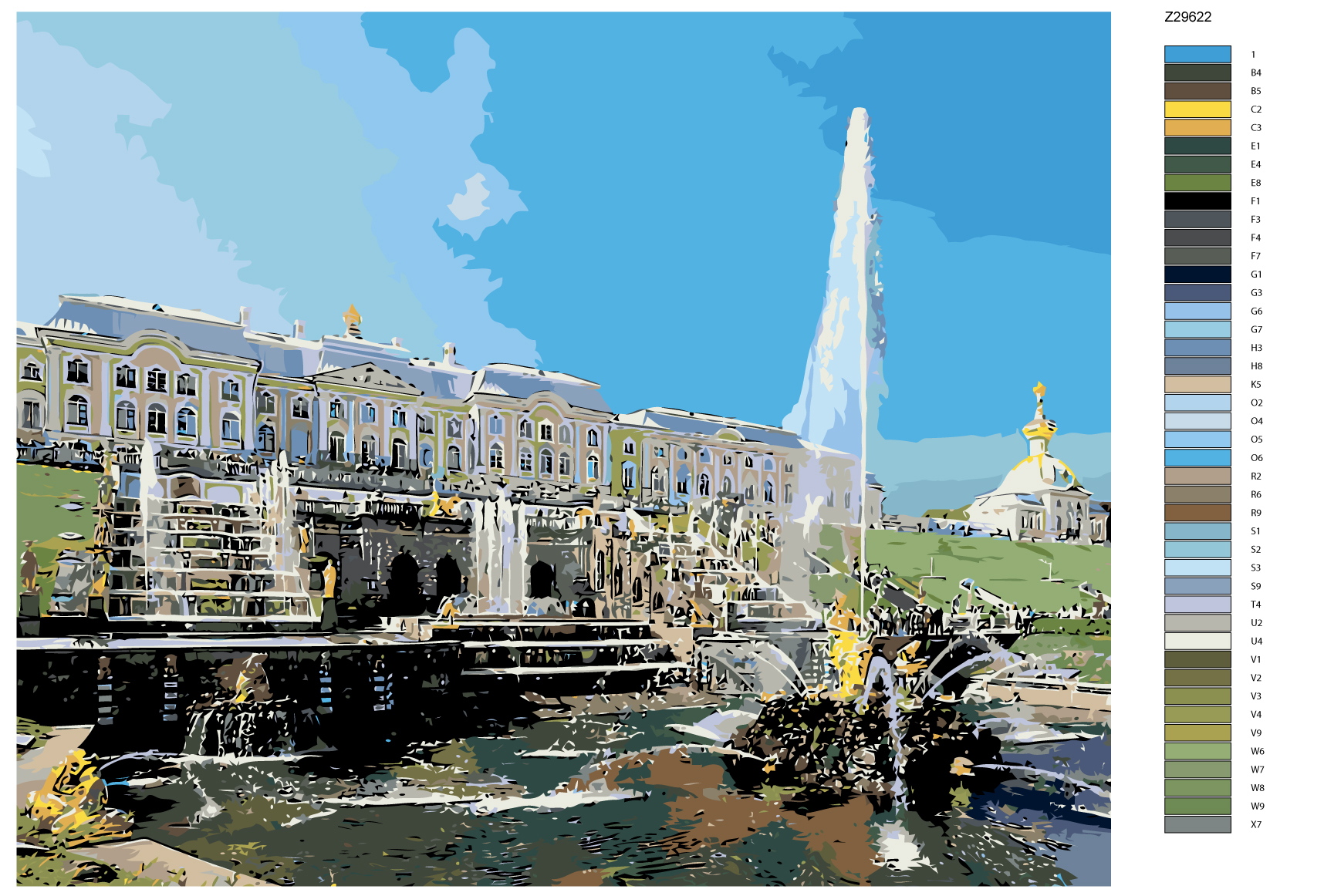 

Картина по номерам, 40 x 50, Z-Z29622, Z-Z29622