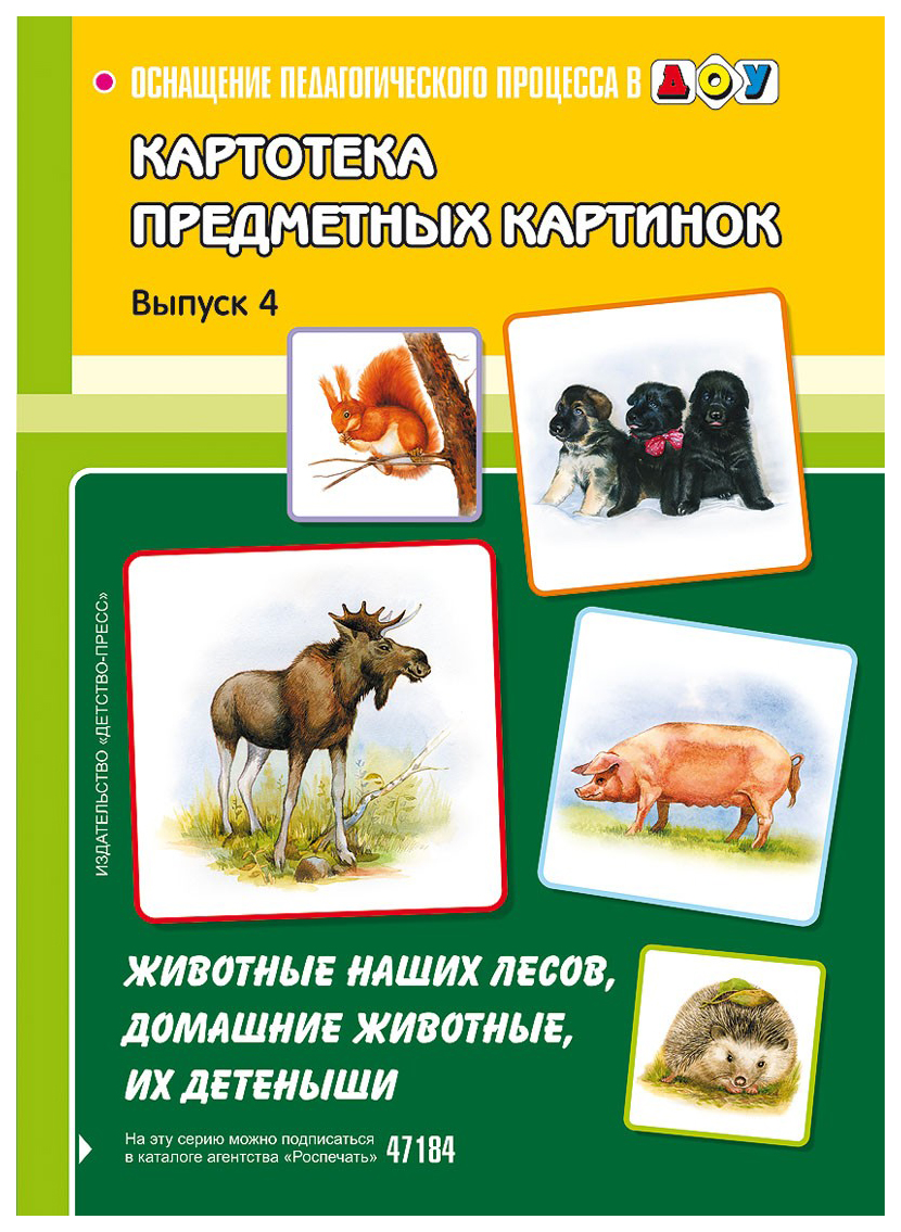 

Картот, предмет, карт, В4, Животные наших лесов, Дом, Животные
