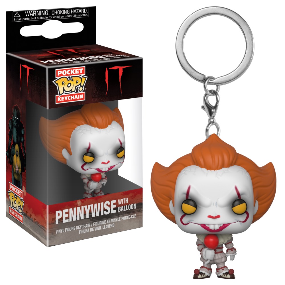 Брелок IT - Pocket POP! - Pennywise with Balloon (4 см)