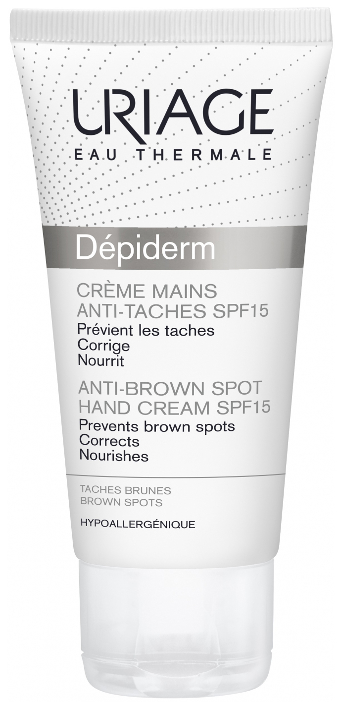 Крем для рук Uriage Depiderm Anti-Brown Spot Hand Cream SPF15 50 мл
