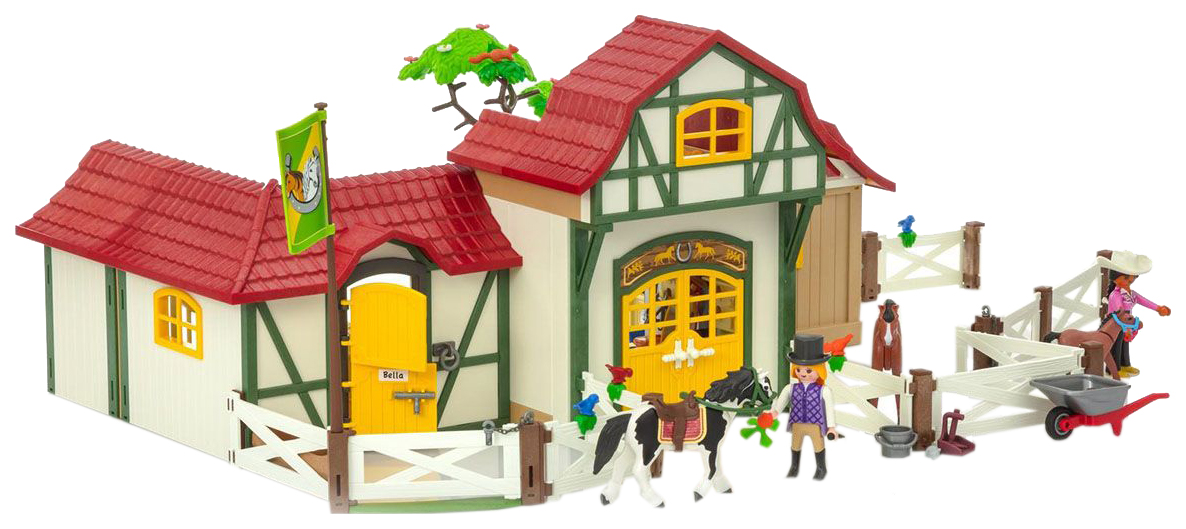 фото Игровой набор playmobil ферма: лошадиная ферма