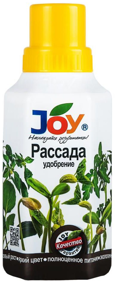 фото Органоминеральное удобрение joy рассада 217108 330 мл