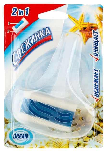 

Део-блок для унитаза Свежинка ocean 2в1 40 г