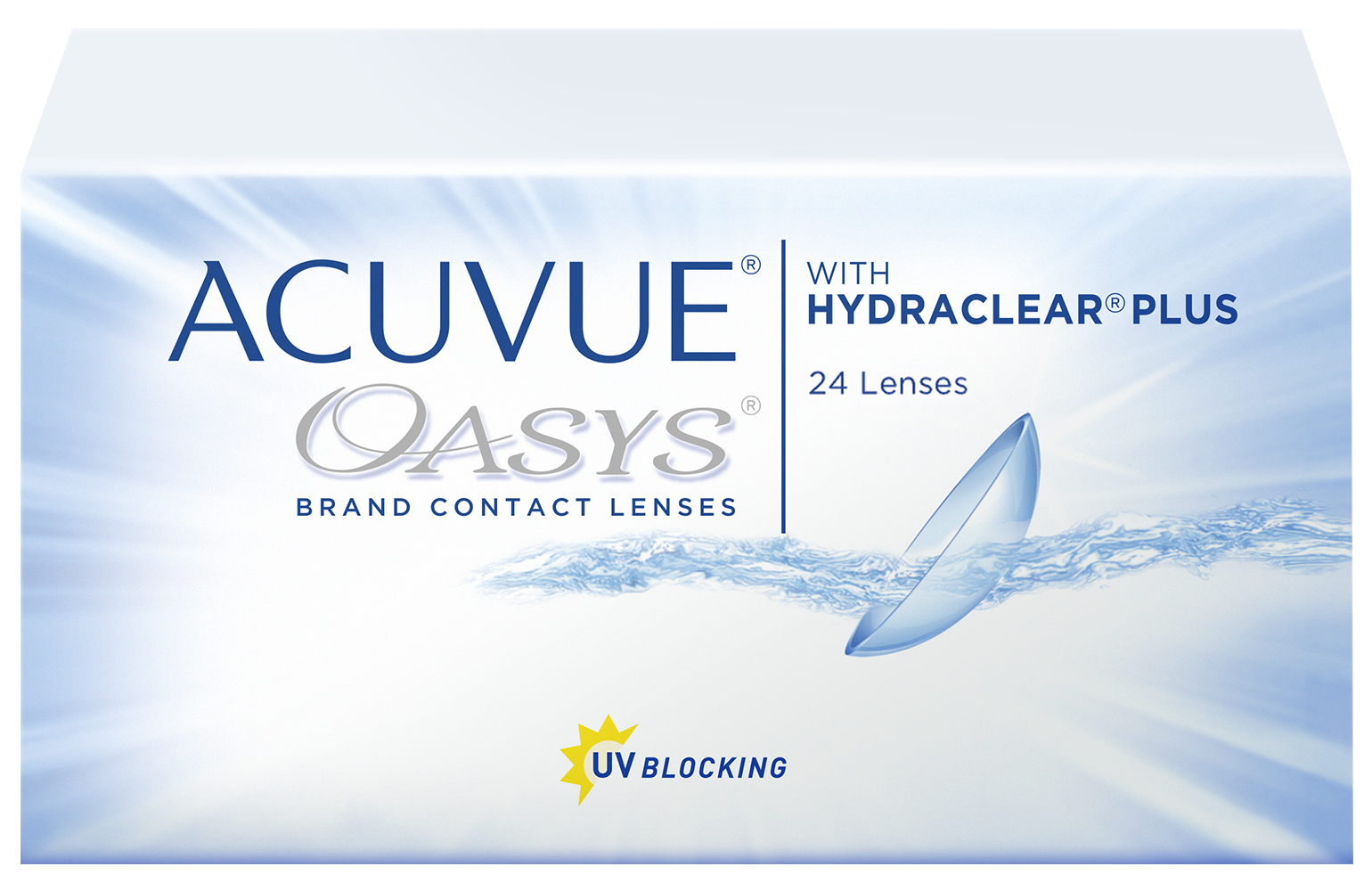 фото Контактные линзы acuvue oasys with hydraclear plus 24 линзы r 8,8 -7,50