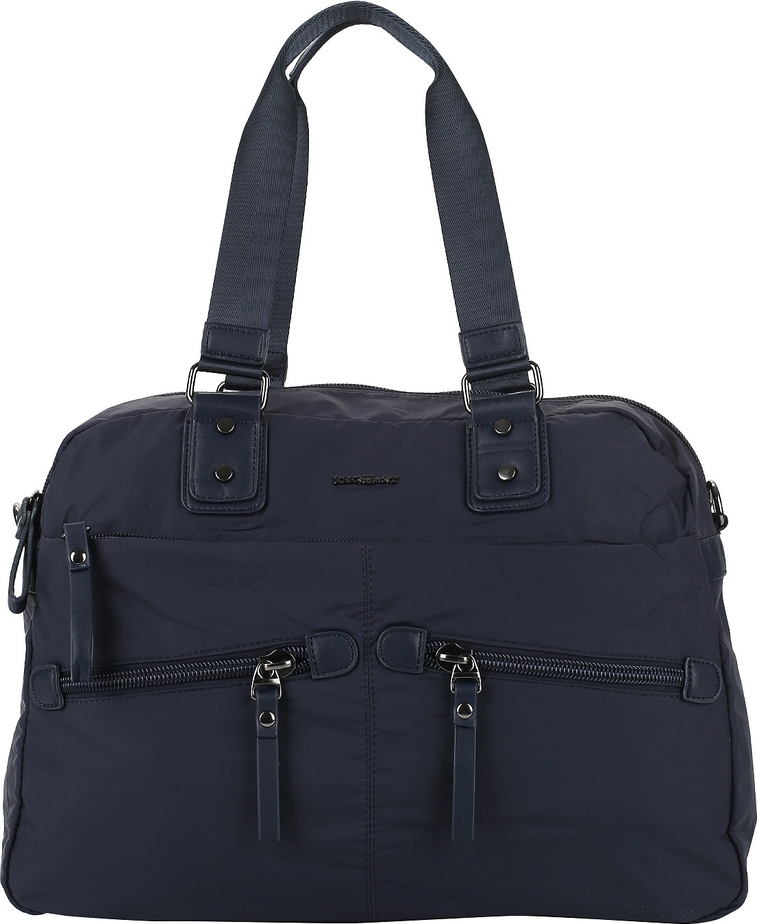 фото Дорожная сумка мужская eberhart shoulder синяя, 44x30x13 см