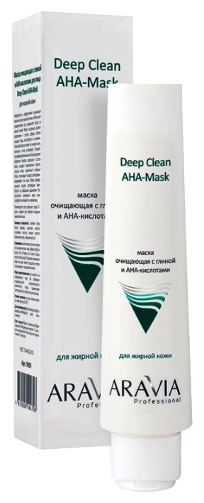 фото Маска для лица aravia professional deep clean aha-mask