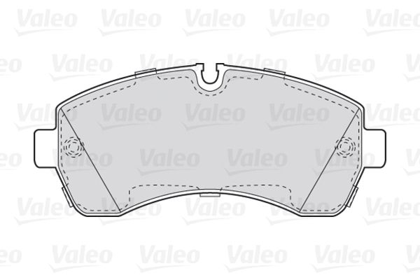 

Тормозные колодки Valeo дисковые 301881