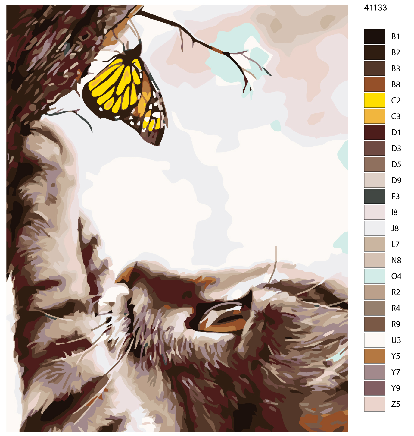 

Картина по номерам, 40 x 50, KTMK-41133, KTMK-41133