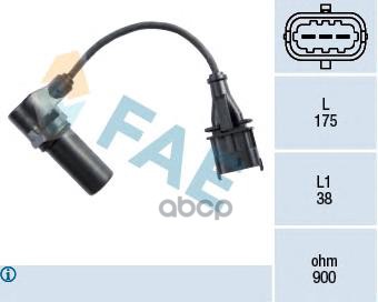 

Датчик положения коленвала FAE 79222