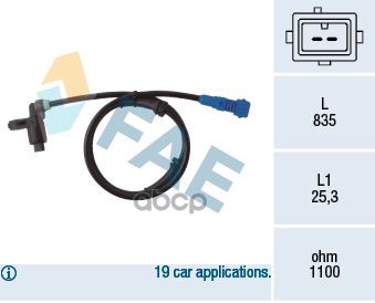 фото Датчик abs fae 78021